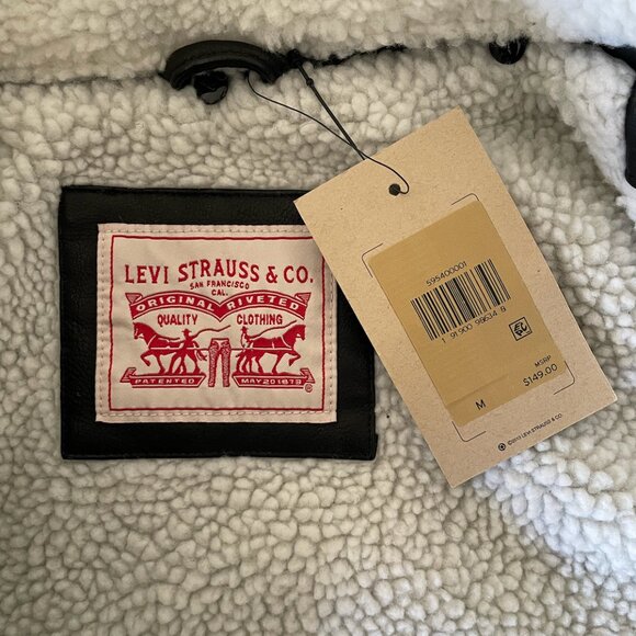 Levi's Faux Leather Jacket - Picture 4 of 4